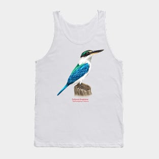 Collared kingfisher | Todiramphus chloris Tank Top